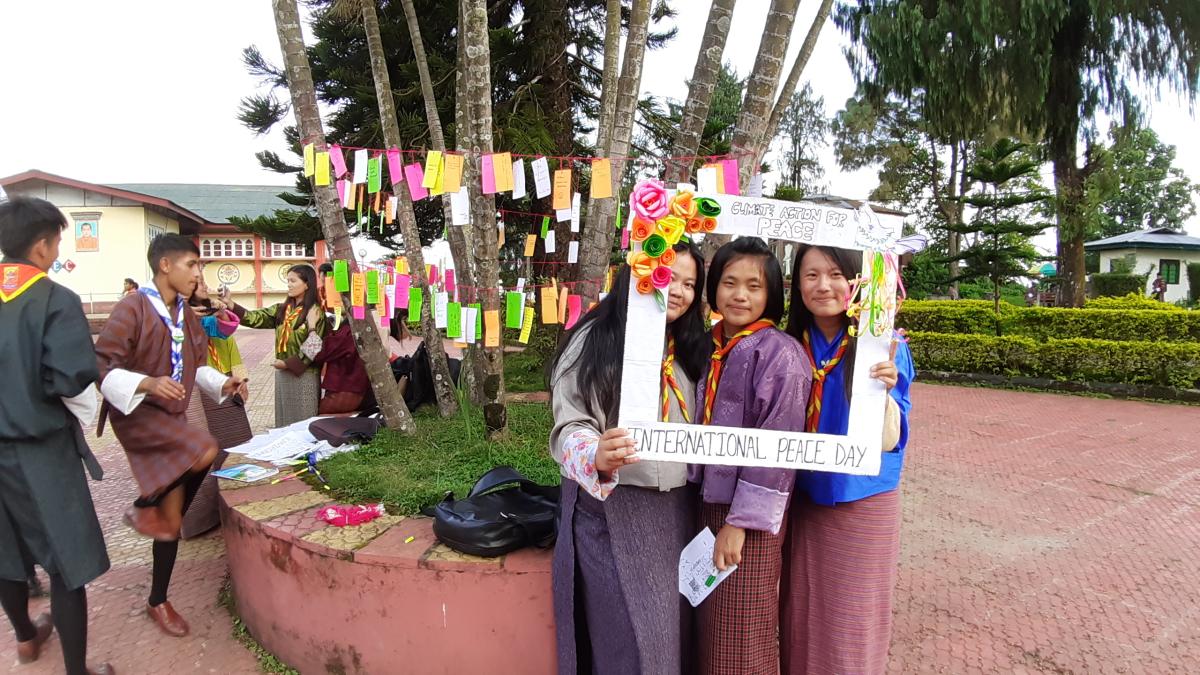 World peace day celebration