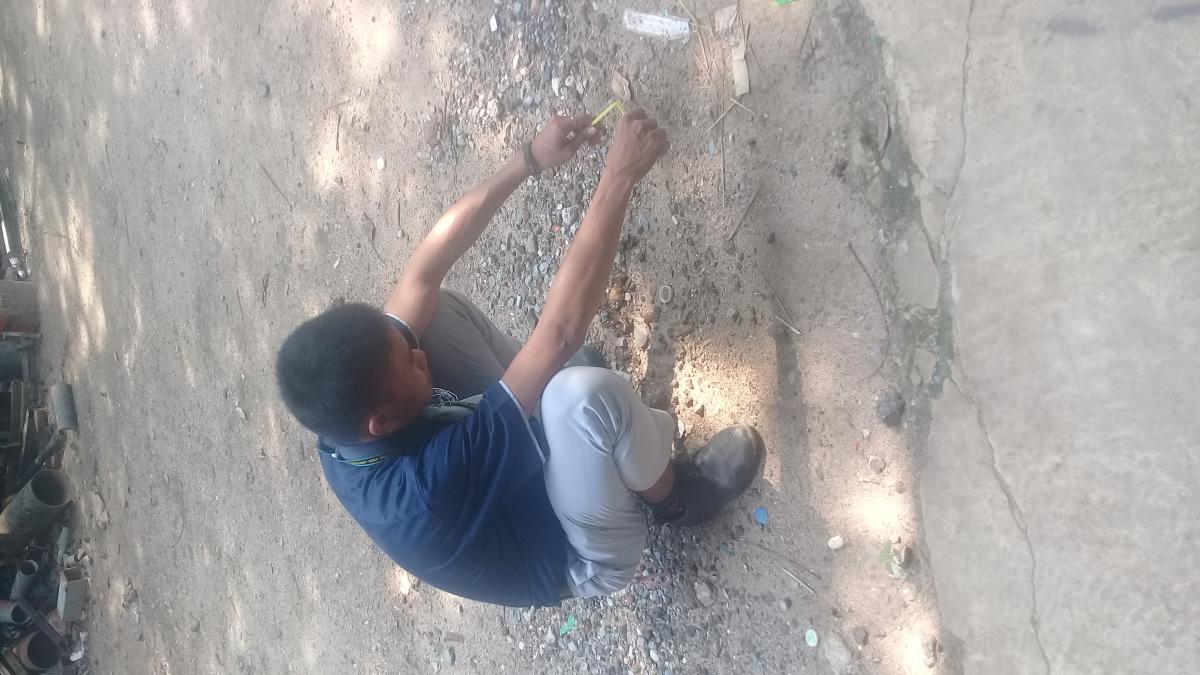 เก็บขยะ