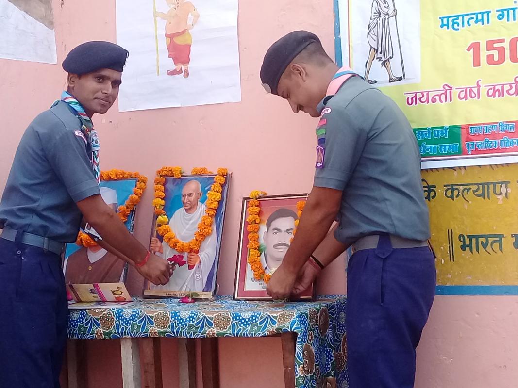 celebrate gandhi jaynti