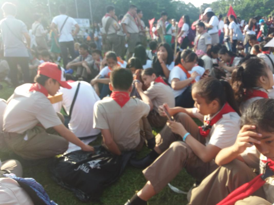 Scouting Month Celebration and Cleanup drive