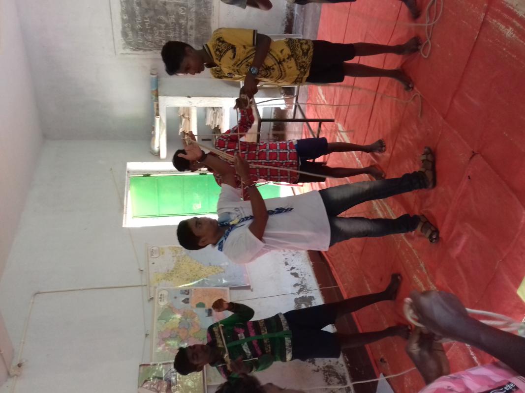 New scouting class started on 5 oct 2019 at- kendua high school, kendua, mayurbhanj. 