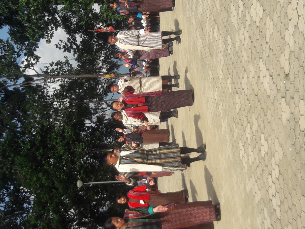 "Dancing competition among young stars"