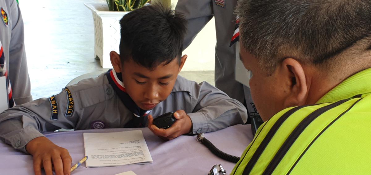 PENGAKAP DAERAH SIPITANG BERSATU MERAIKAN WORLD 62ND JOTA & 23RD JOTI DI SMK. SINDUMIN, SIPITANG