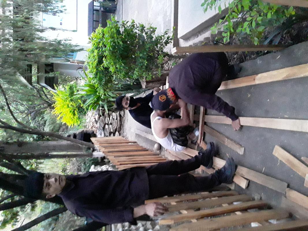 Beautifying area 