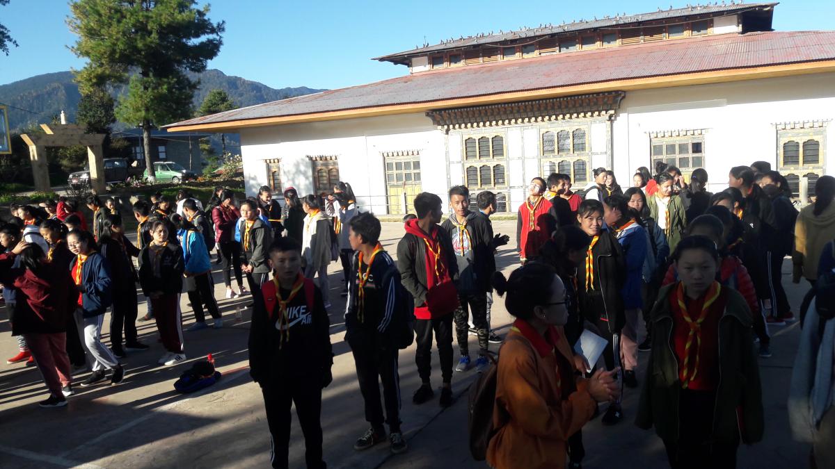 scout adventure hike