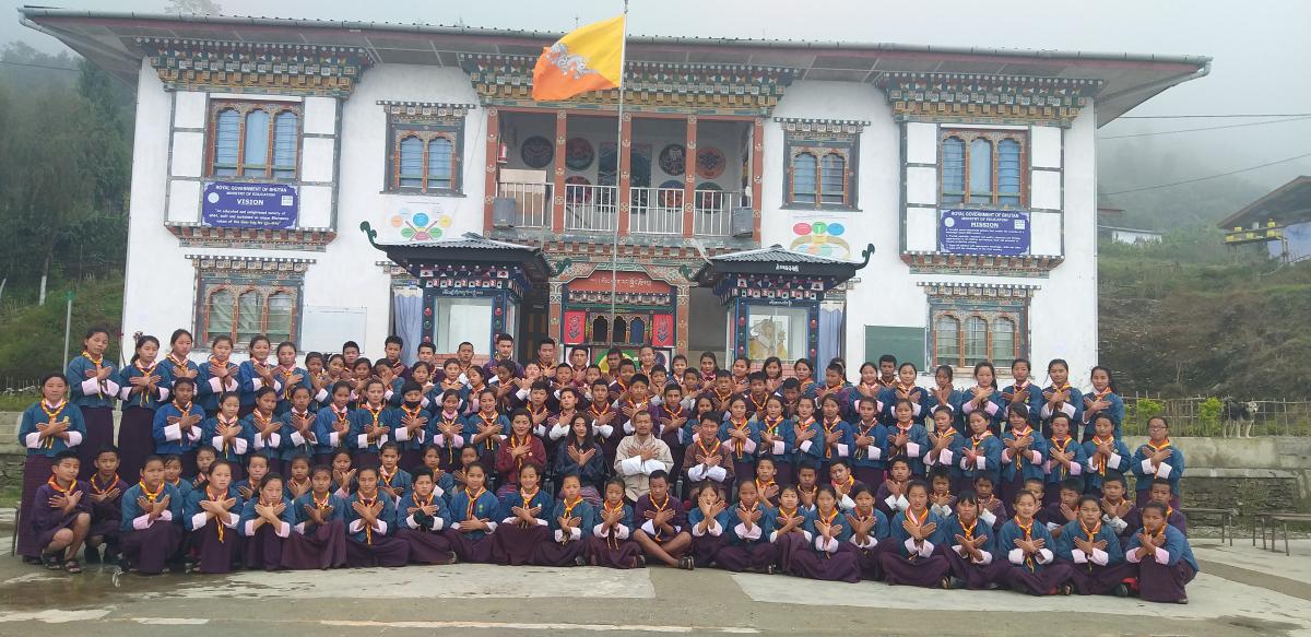 closing ceremony of scouting activities '19