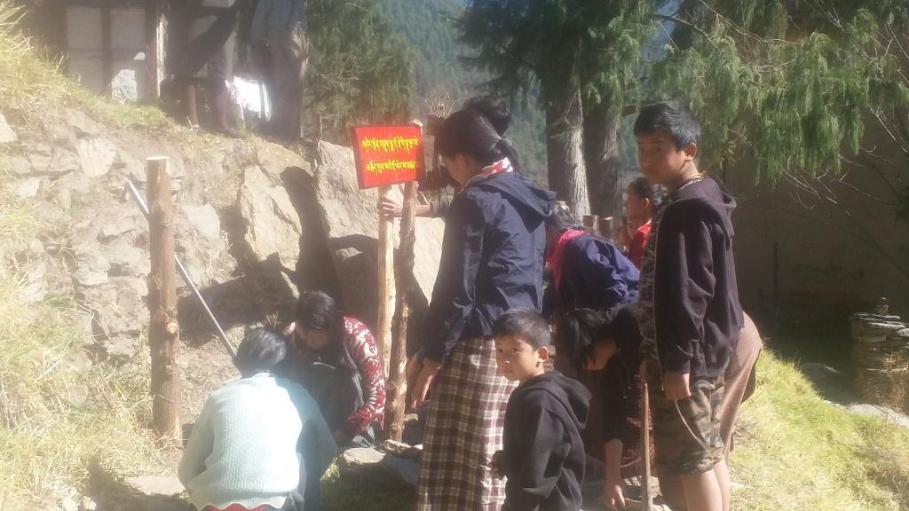 Caring of Historical Stone Slab.