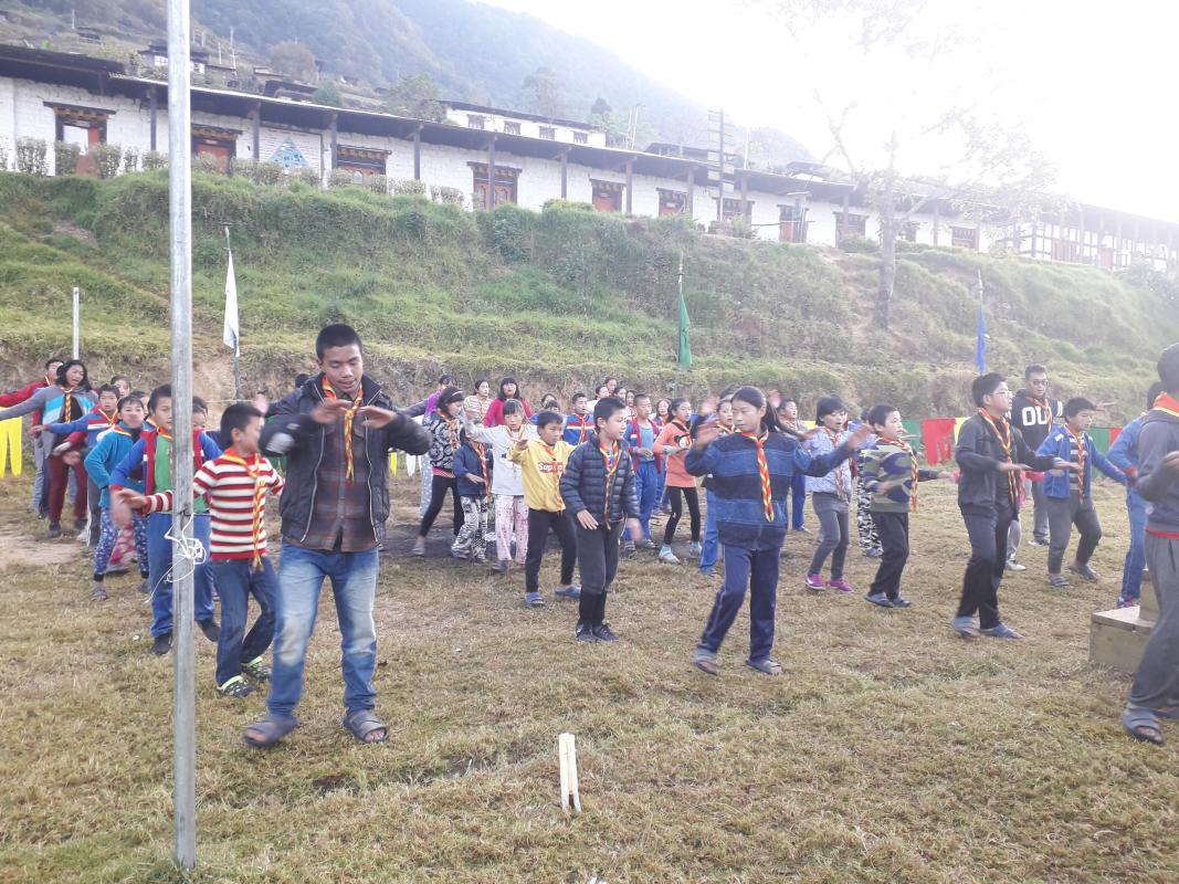 chey chey and Nachung scout camp