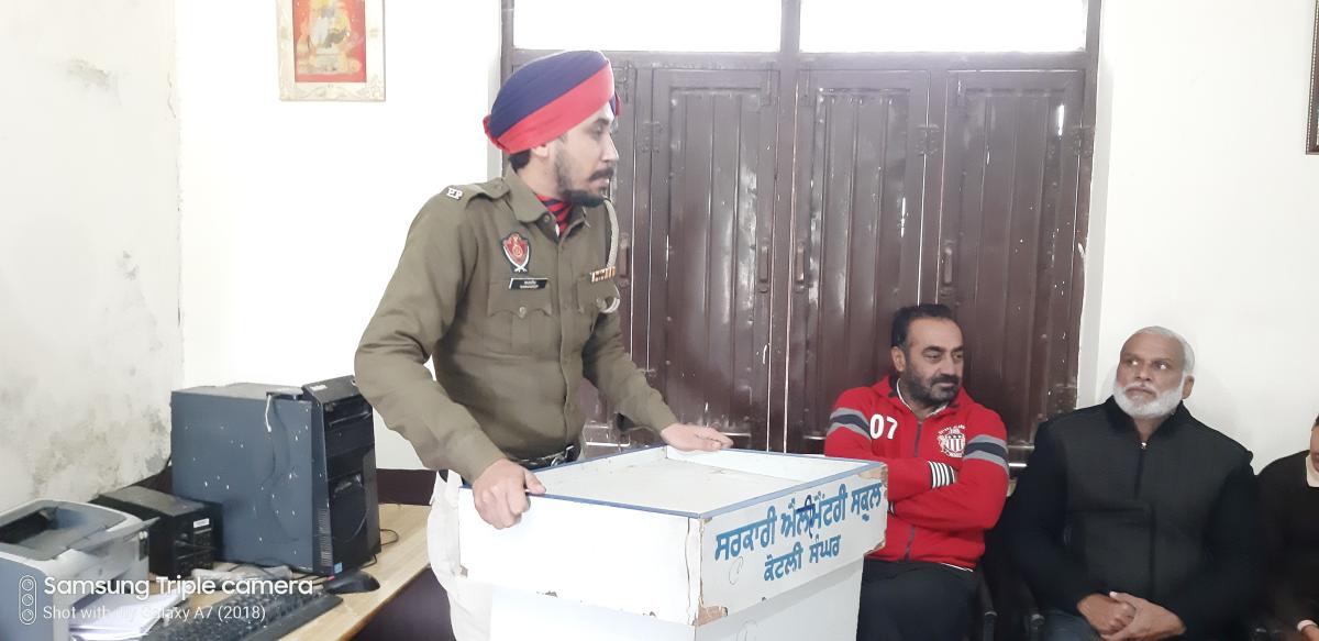 anti drugs,traffic education and moral education seminar by sri muktsar sahib police department punjab india 