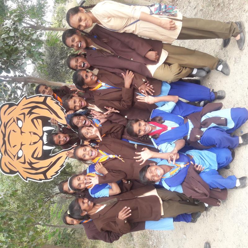 educationl tour by guide company with unit leader suman charan