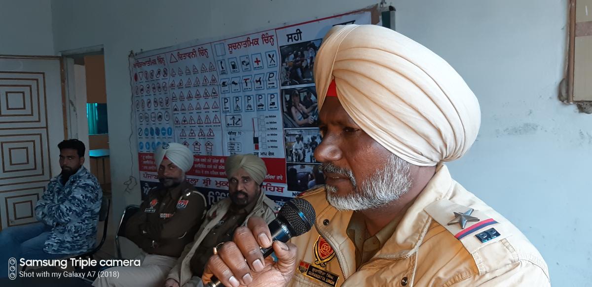 anti drugs,traffic education and moral education seminar by sri muktsar sahib police department punjab india 