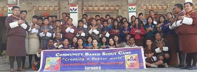 Community based scouts camp amd training
