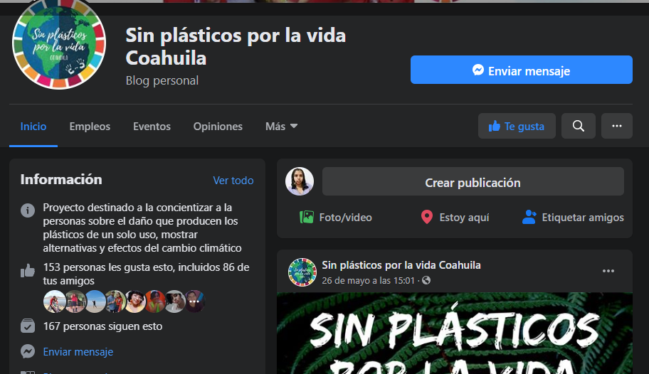 Sin Plásticos Por La Vida Coahuila