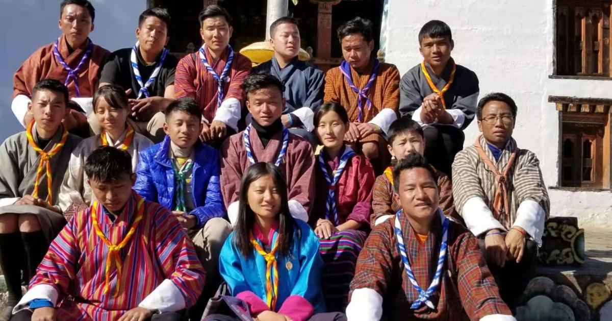 Retreat program at Punakha 