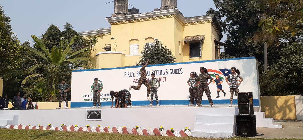 Republic day celebrated by asansol district 