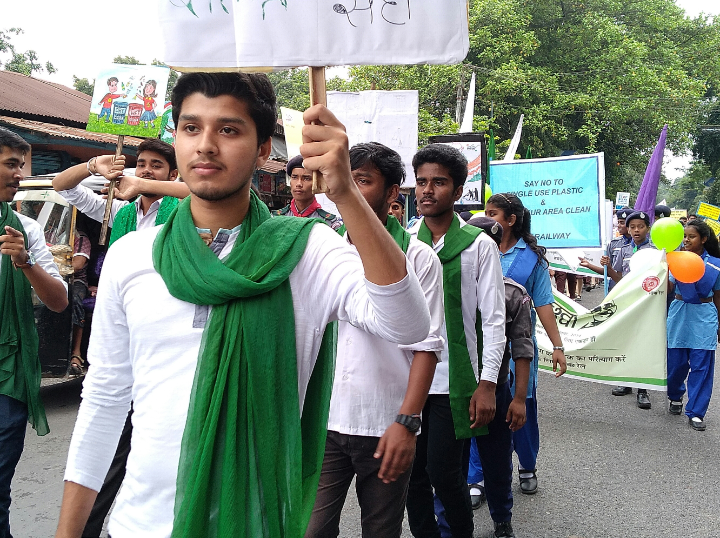 Swachh BharatT,ree Plantation and No to Plastic