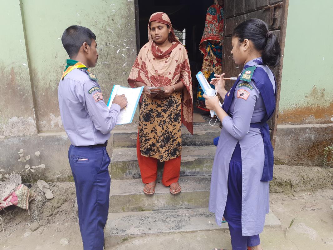 Mother and child health awareness activities
