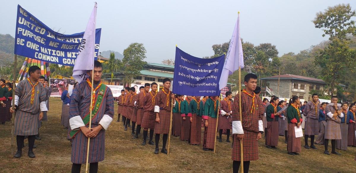 6th National Scout Day Celebration at Samdrup Jongkhar