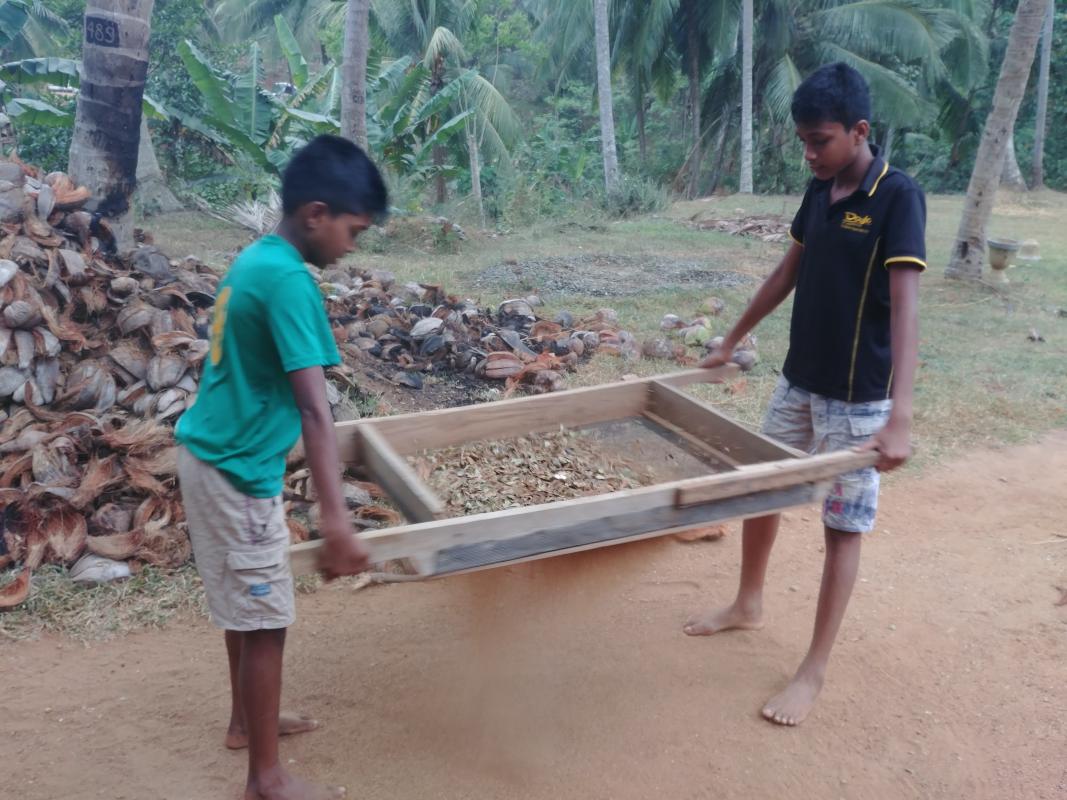 helping the workers