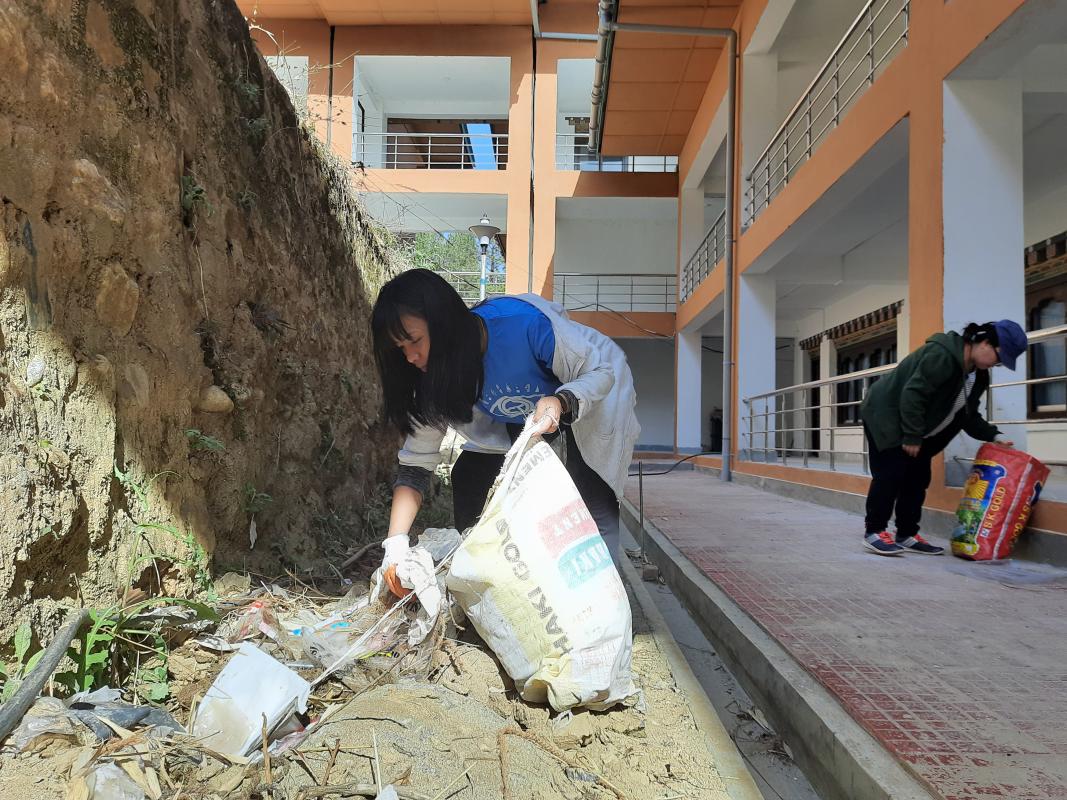 Inside cleaning campaign 