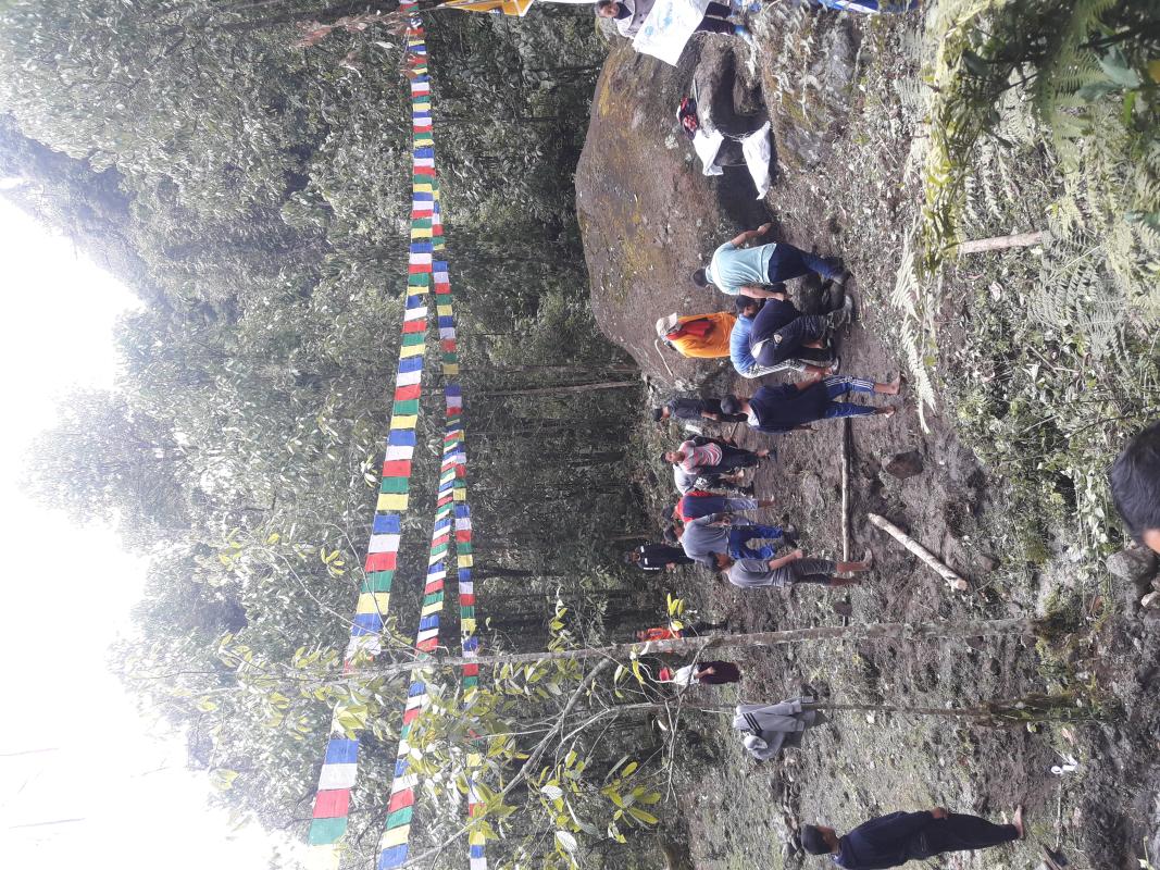 Site Clearing of Ugyen Gongphu 