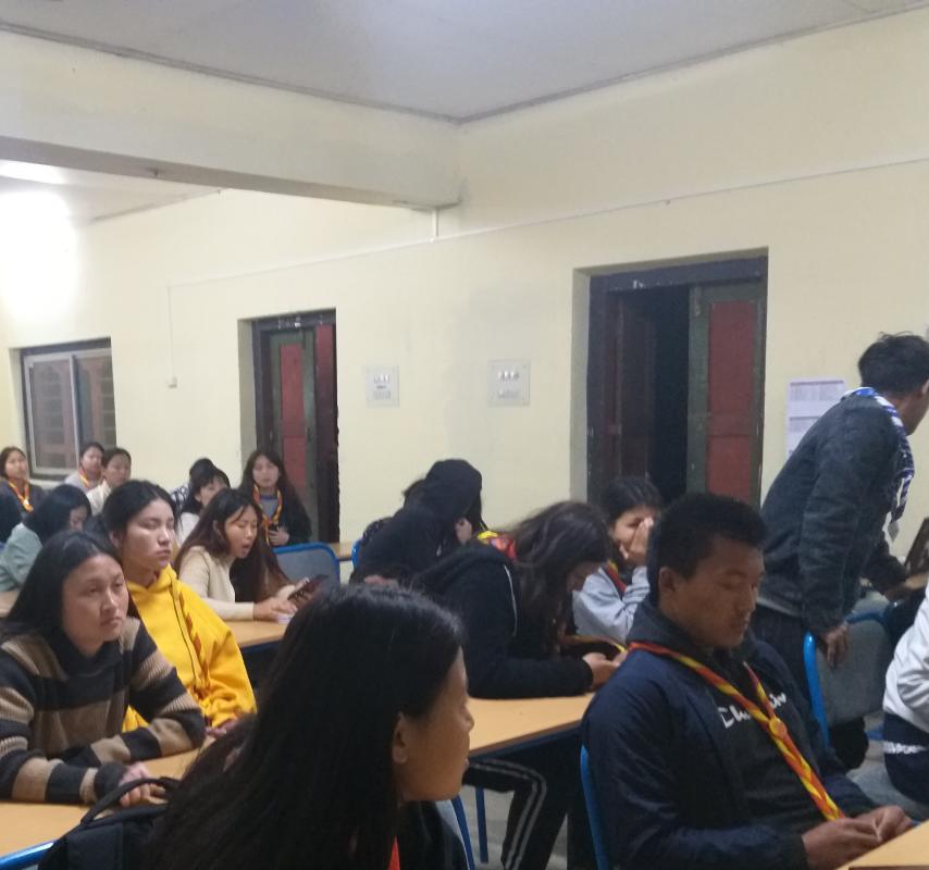 Gathering Before Lock-down  