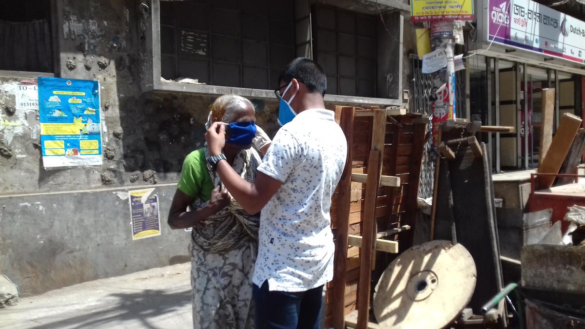 Mask Distribution Project.