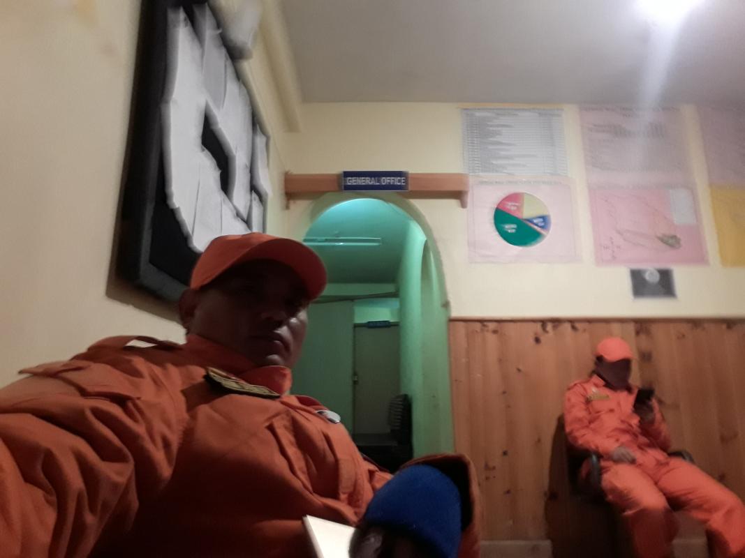 HELPING to guard covid 19