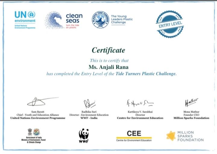 Challenge 2 # Plastic Tide Turners Challenge