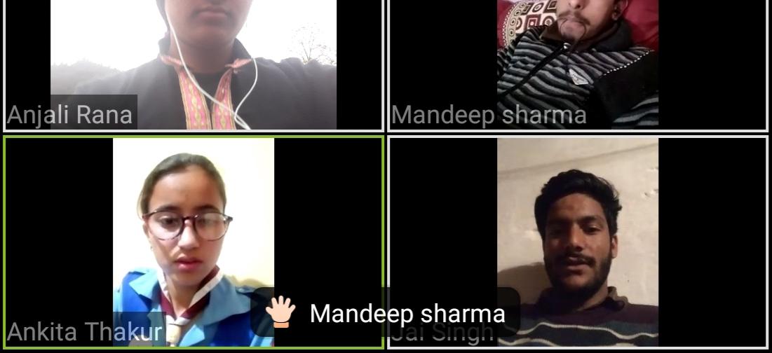 1st Virtual Digital Meeting of GC Kullu