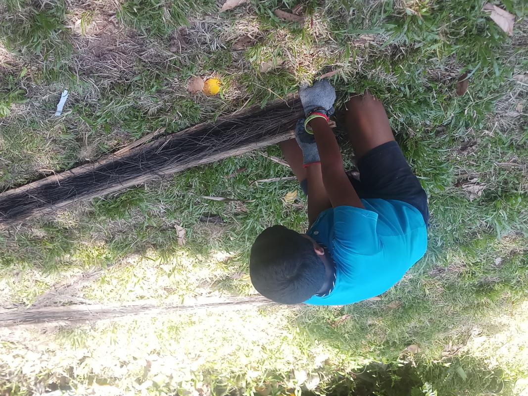 Made a compost bin for MOP badge - NIVIRU FONSEKA