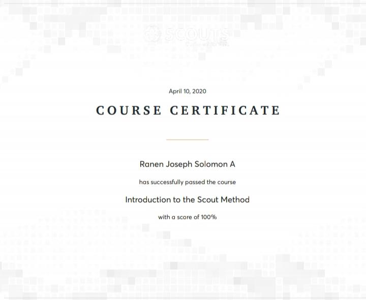 Project  SANKALP (4) Digital Scouting  and Guiding,Challenge(2)#E-learning