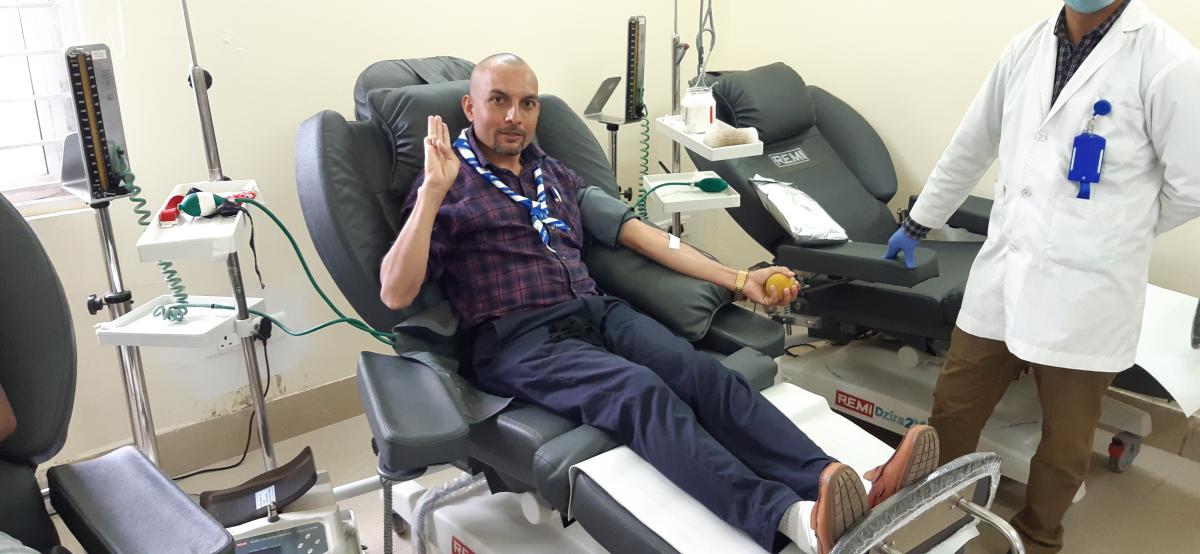 BLOOD DONATION PROGRAMME DURING COVID-19 LOCKDOWN PERIOD