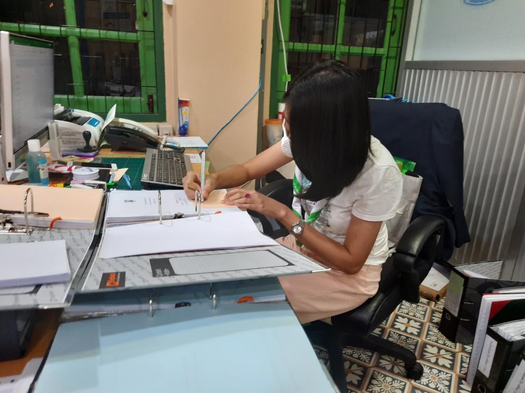 ให้กำลังใจบุคลากรทางการแพทย์