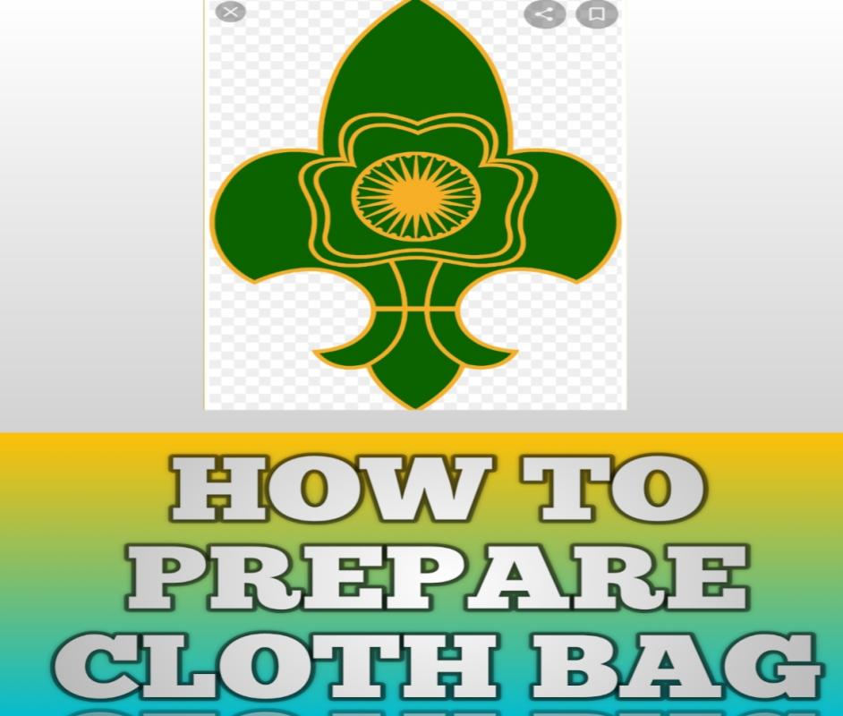 HOW TO PREPARE A CLOTH BAG. 