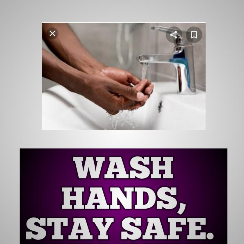 STEPS TO WASH HANDS.