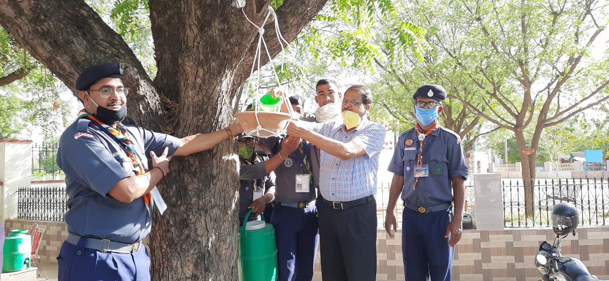 एक परिवार एक परिंडा अभियान 