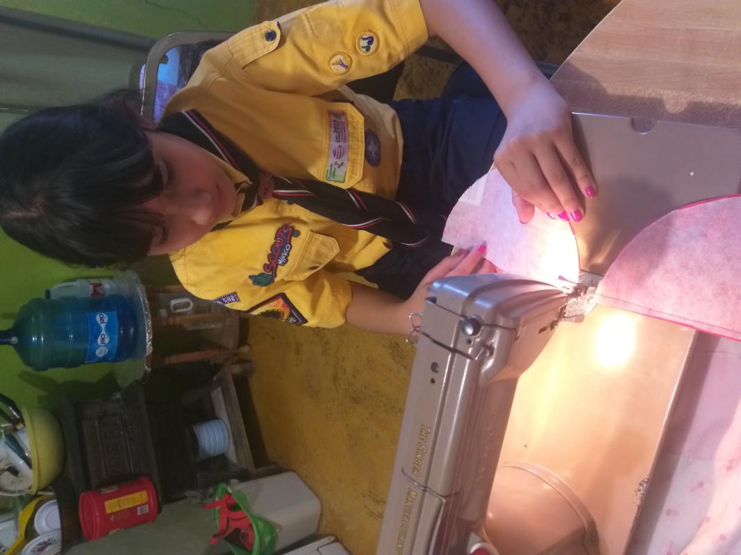 Elaboracion y donacion de cubre bocas para evitar la propapagacion del virus COVID_19