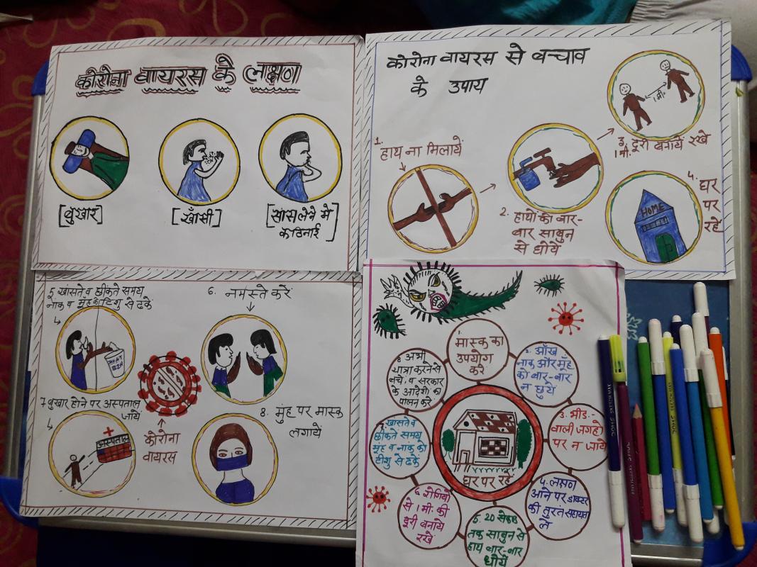 corona aweyarnes program by unit leader suman charan