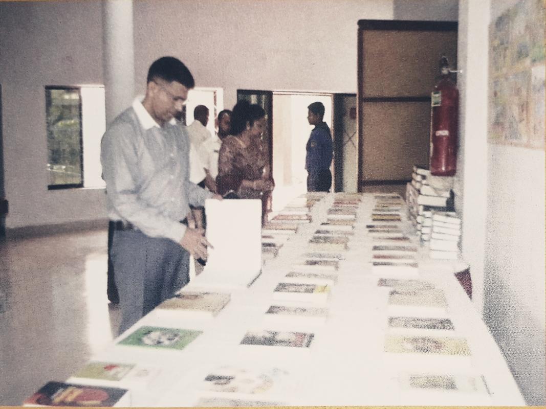 বঙ্গবন্ধুর জন্মদিন ও জাতীয় শিশু দিবস উপলক্ষ্যে আয়োজিত বই প্রদর্শনী 