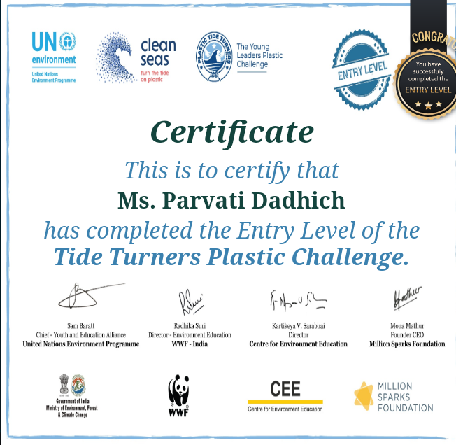 Project Sankalp group B environment & sustainability challenge 2 plastic tide Turner challenge  Rajasthan rajay bhart Scout guide "DHQ" - Jodhpur 