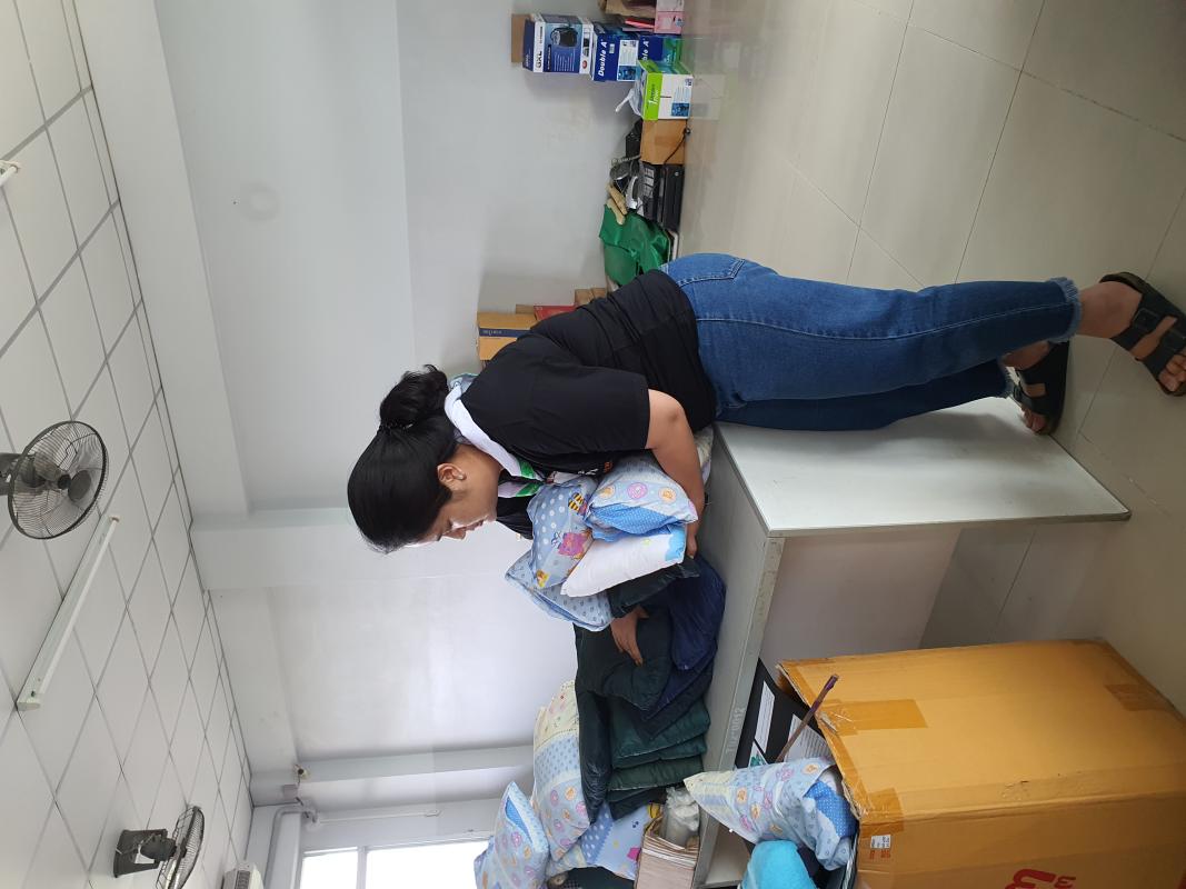 ทำกิจกรรมอาสา