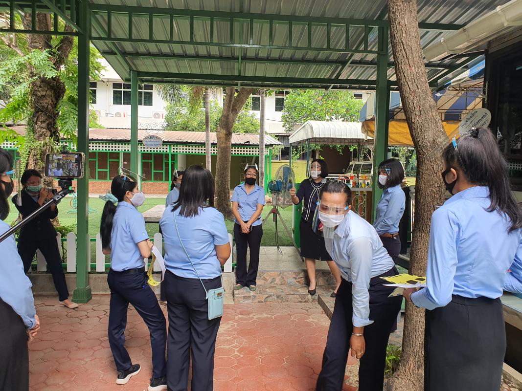 ดำเนินการเตรียมสถานที่เตรียมการณ์เปิดเทอม