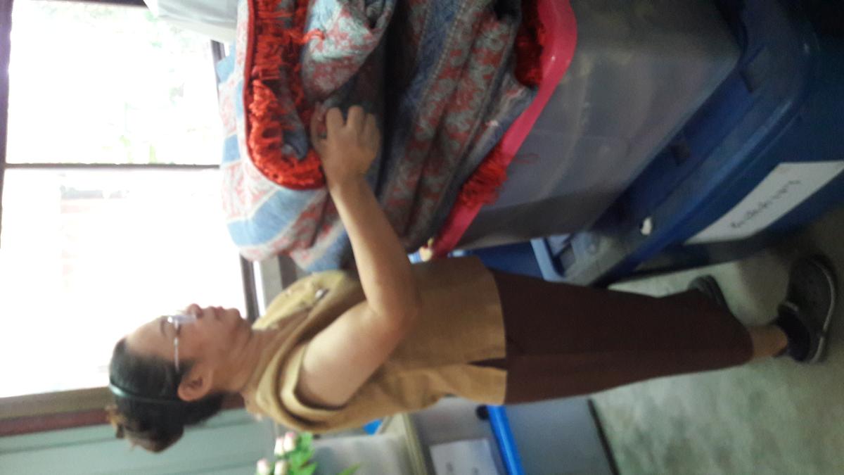 จัดเก็บอุปกรณ์