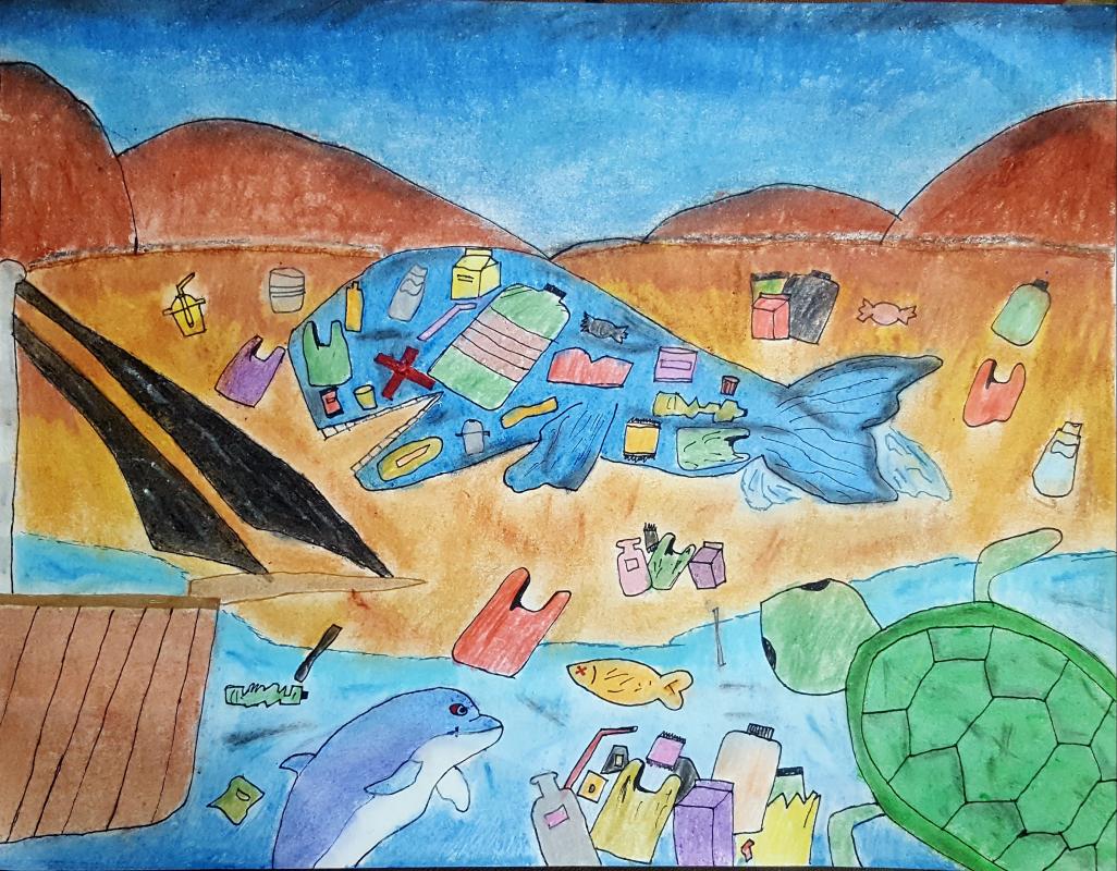 Marine Pollution Poster