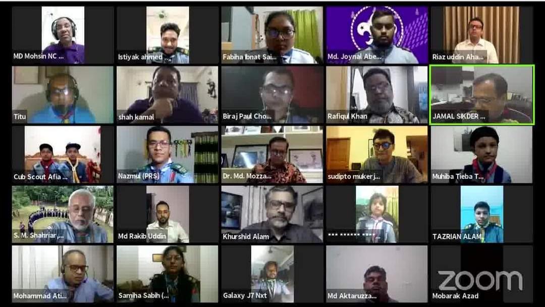 করোনা মোকাবেলায় বাংলাদেশ স্কাউটস, ইউএনডিপি এবং ডেটল হারপিক পরিচ্ছন্ন বাংলাদেশ এর যৌথ উদ্যোগে আয়োজিত হ্যান্ডওয়াশ চ্যালেঞ্জ প্রতিযোগিতার পুরস্কার বিতরণ অনুষ্ঠান ।