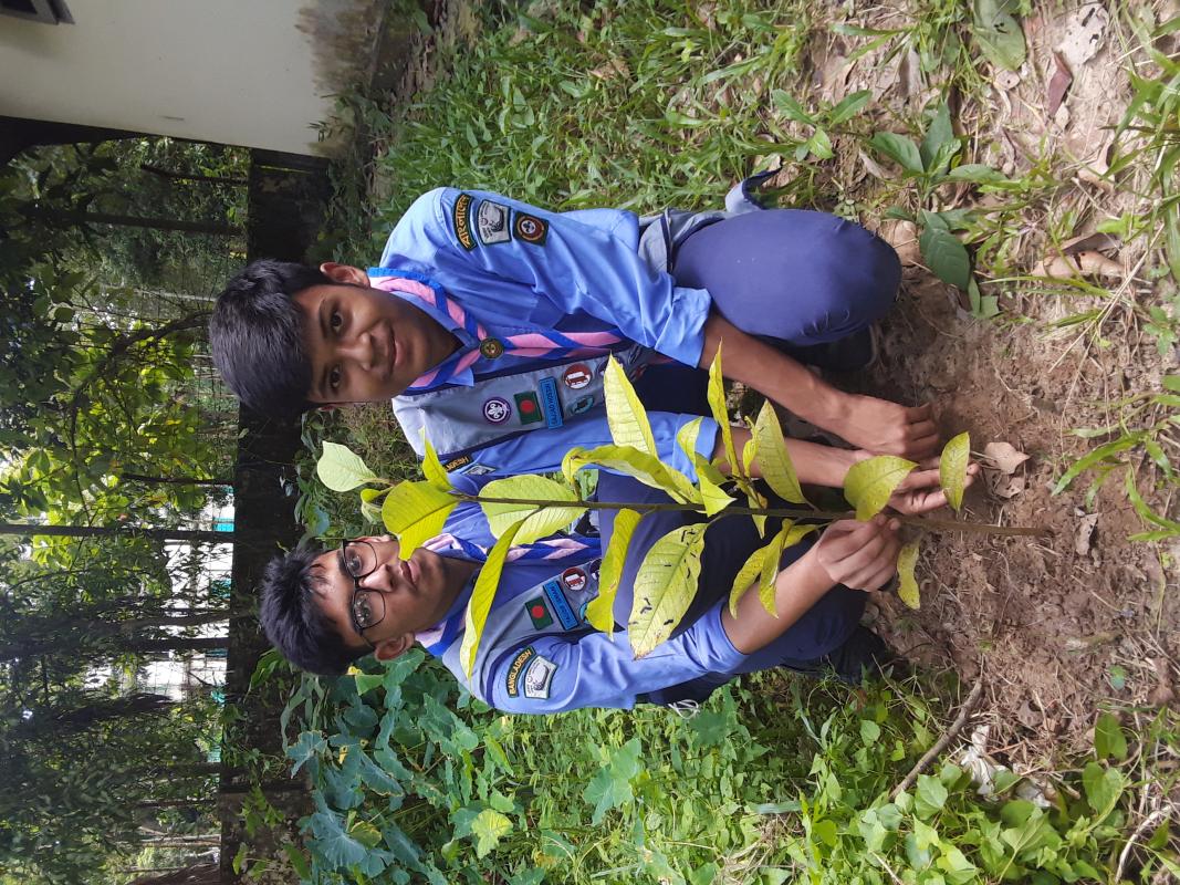 বি.পির জন্মদিন উপলক্ষে ২২শে ফেব্রুয়ারিতে বৃক্ষরোপন।