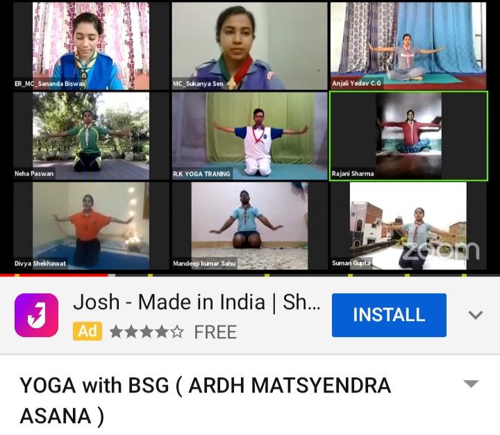CG:-02(YOGA WITH BSG)12/09/2020
