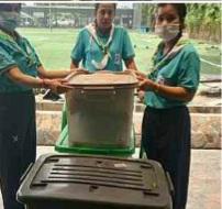 บำเพ็ญประโยชน์ช่วยยกของ