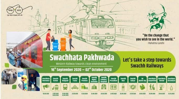 Swachhata Pakhwada Station Cleaning 